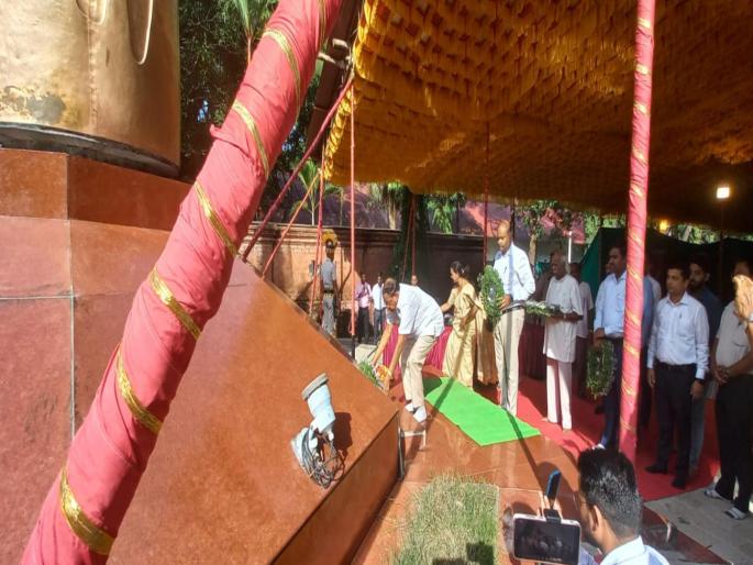 in goa on the occasion of revolution day tributes were paid to martyrs in ponda in the presence of agriculture minister | क्रांती दिनाच्या निमित्ताने फोंड्यात कृषिमंत्र्यांच्या उपस्थितीत शहिदांना आदरांजली in goa on the occasion of revolution day tributes were paid to martyrs in ponda in the presence of agriculture minister | क्रांती दिनाच्या निमित्ताने फोंड्यात कृषिमंत्र्यांच्या उपस्थितीत शहिदांना आदरांजली