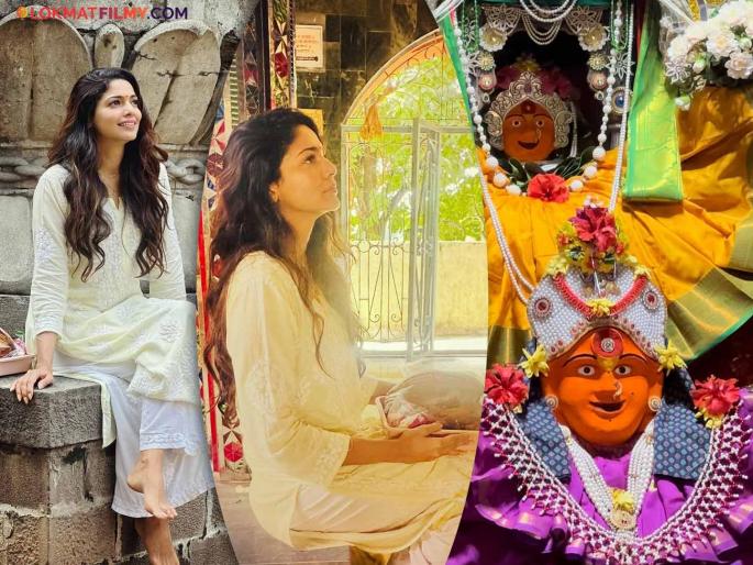 ''She appeared in a different form today...'', Pooja Sawant shared a special post on the occasion of Navratri. | "एका वेगळ्या रुपात तिचं आज दर्शन झालं…", पूजा सावंतने नवरात्रौत्सवानिमित्त शेअर केली खास पोस्ट