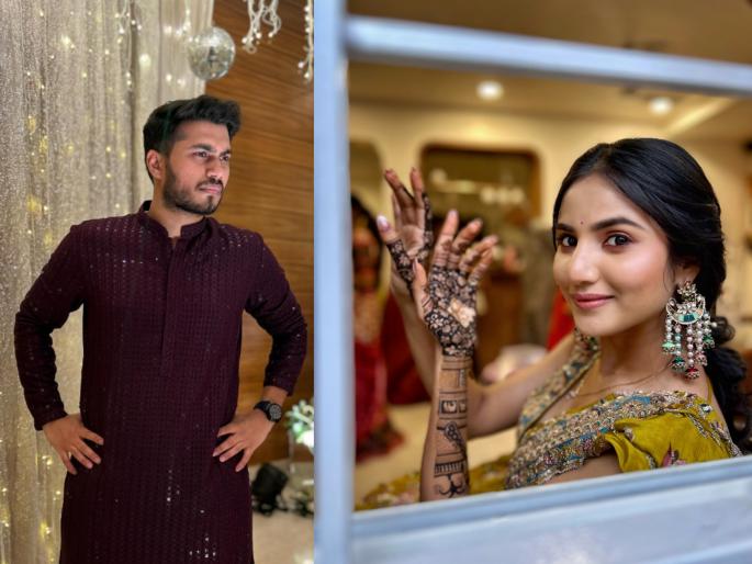 pooja birari shows mehendi photos groom to be soham bandekar comments | सेहरा सजा के रखना! पूजा बिरारीच्या हातावर रंगली मेहंदी; सोहम बांदेकर म्हणतो, 'बापरे...' pooja birari shows mehendi photos groom to be soham bandekar comments | सेहरा सजा के रखना! पूजा बिरारीच्या हातावर रंगली मेहंदी; सोहम बांदेकर म्हणतो, 'बापरे...'