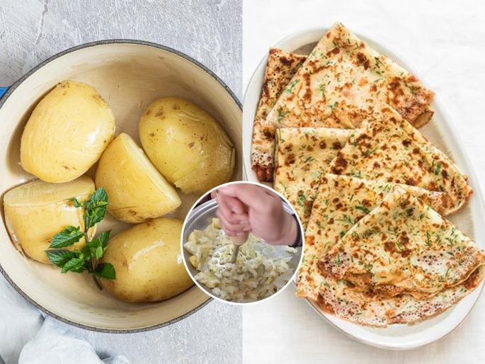 potato dhirada recipe, how to make batatyacha dhirada, easy recipe for breakfast, kids tiffin menu | बटाट्याचे पराठे नेहमीचेच, आता बटाट्याचं धिरडं करून खा! मुलांचा डबा आणि नाश्त्यासाठी परफेक्ट रेसिपी