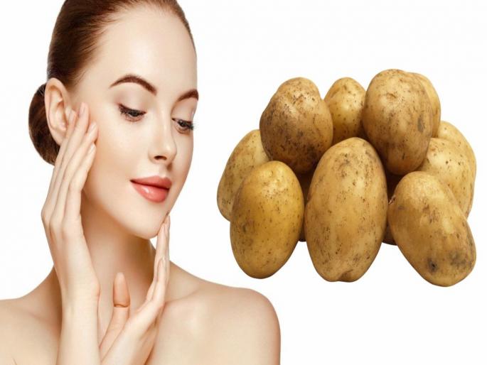 Potato face pack to remove spots from skin and get glowing white skin | चेहऱ्यावरील डागांना आहात हैराण; बटाट्याचे 'हे' 2 घरगुती फेसपॅक वापरा Potato face pack to remove spots from skin and get glowing white skin | चेहऱ्यावरील डागांना आहात हैराण; बटाट्याचे 'हे' 2 घरगुती फेसपॅक वापरा