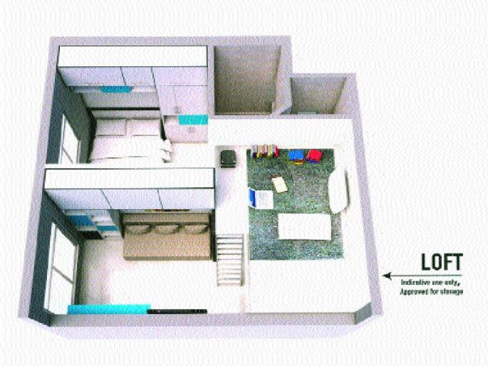 Remedies for 'stomach' on the scarcity of space | जागेच्या कमतरतेवर ‘पोटमाळ्या’चा उपाय Remedies for 'stomach' on the scarcity of space | जागेच्या कमतरतेवर ‘पोटमाळ्या’चा उपाय