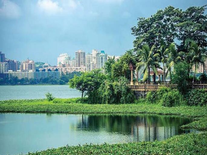 Mumbai Powai Lake overflow 24 days before compared to last year water used for industrial purpose | मुंबई : २४ दिवस आधीच भरून वाहू लागला पवई तलाव Mumbai Powai Lake overflow 24 days before compared to last year water used for industrial purpose | मुंबई : २४ दिवस आधीच भरून वाहू लागला पवई तलाव