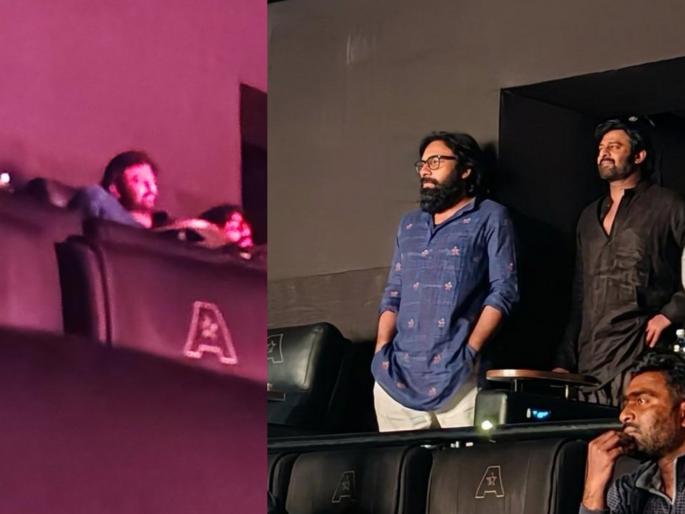 dhurandhar fever in south stars too prabhas and sandeep reddy vanga took time off from spirit to watch the film | साउथ स्टार्सवरही 'धुरंधर'ची जादू, 'स्पिरिट'च्या शूटमधून वेळ काढत प्रभासने पाहिला सिनेमा dhurandhar fever in south stars too prabhas and sandeep reddy vanga took time off from spirit to watch the film | साउथ स्टार्सवरही 'धुरंधर'ची जादू, 'स्पिरिट'च्या शूटमधून वेळ काढत प्रभासने पाहिला सिनेमा