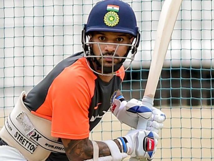 Shikhar Dhawan returns to the ground, tik tok video viral | शिखर धवन मैदानात परतला, टिक-टॉक व्हिडीओ वायरल