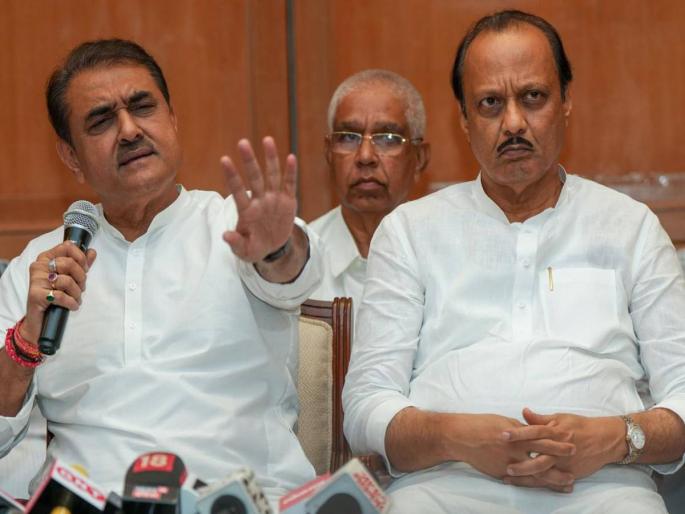 'We elections belong to Eknath Shinde...', Praful Patel said clearly on the discussions of Ajit Pawar's anger | 'आम्ही निवडणुका एकनाथ शिंदेंच्या...', अजित पवार नाराजीच्या चर्चांवर प्रफुल्ल पटेलांनी स्पष्टच सांगितलं 'We elections belong to Eknath Shinde...', Praful Patel said clearly on the discussions of Ajit Pawar's anger | 'आम्ही निवडणुका एकनाथ शिंदेंच्या...', अजित पवार नाराजीच्या चर्चांवर प्रफुल्ल पटेलांनी स्पष्टच सांगितलं