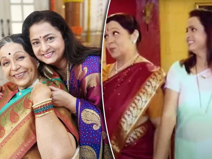 actress prajakta dighe shared post after rohini hattangadi entry in tharal tar mag as purna aaji | "‘चार दिवस सासूचे’ या मालिकेनंतर आता १३ वर्षांनी...", 'ठरलं तर मग'मध्ये रोहिणी हट्टंगडींच्या एन्ट्रीनंतर अभिनेत्रीची पोस्ट actress prajakta dighe shared post after rohini hattangadi entry in tharal tar mag as purna aaji | "‘चार दिवस सासूचे’ या मालिकेनंतर आता १३ वर्षांनी...", 'ठरलं तर मग'मध्ये रोहिणी हट्टंगडींच्या एन्ट्रीनंतर अभिनेत्रीची पोस्ट