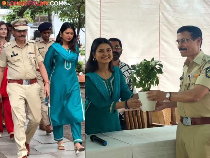 Prajakta Mali visits Yerwada women's prison in Pune, shares video | प्राजक्ता माळी पुण्यातील महिला कारागृहाला दिली भेट, शेअर केला व्हिडीओ Prajakta Mali visits Yerwada women's prison in Pune, shares video | प्राजक्ता माळी पुण्यातील महिला कारागृहाला दिली भेट, शेअर केला व्हिडीओ