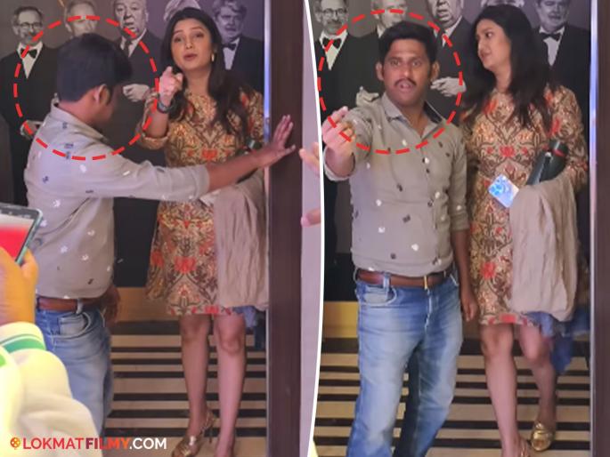 prajakta mali s fan wanted photo with her he stopped lift and took it video viral | प्राजक्ता माळीसोबत फोटो हवा म्हणून त्याने लिफ्टच थांबवली, पुढे काय घडलं? Video व्हायरल prajakta mali s fan wanted photo with her he stopped lift and took it video viral | प्राजक्ता माळीसोबत फोटो हवा म्हणून त्याने लिफ्टच थांबवली, पुढे काय घडलं? Video व्हायरल