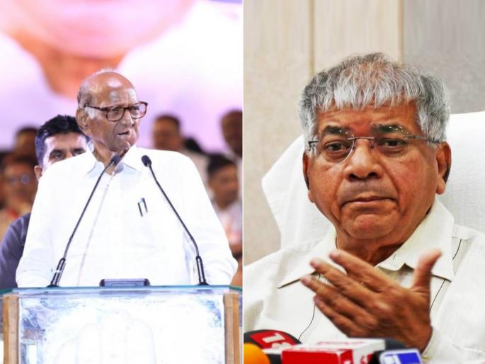 vba leader prakash ambedkar criticized sharad pawar and cji bhushan gawai | “PM मोदींची प्रशंसा, शरद पवार आता भाजपामय होताना दिसत आहेत”; प्रकाश आंबेडकरांची टीका