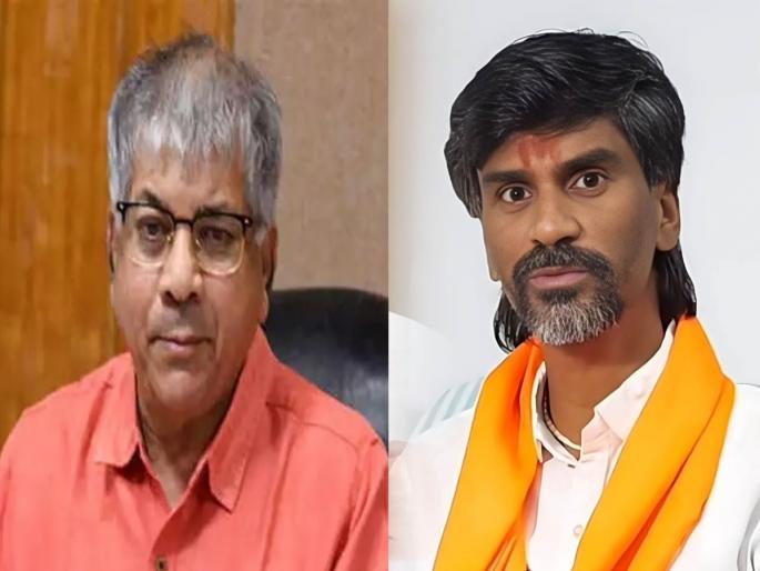 The agreement between eknath Shinde and manoj Jarange patil took 2 wickets says Prakash Ambedkar | शिंदे-जरांगेंमधील कराराने २ बळी घेतले, एक भाजपचा अन् दुसरा...; प्रकाश आंबेडकरांचा दावा The agreement between eknath Shinde and manoj Jarange patil took 2 wickets says Prakash Ambedkar | शिंदे-जरांगेंमधील कराराने २ बळी घेतले, एक भाजपचा अन् दुसरा...; प्रकाश आंबेडकरांचा दावा