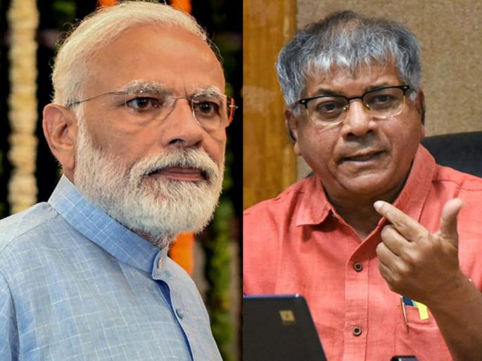 Modi is also a member of the terrorist organization - Ambedkar | मोदी हेदेखील दहशतवादी संघटनेचे सदस्यच - आंबेडकर