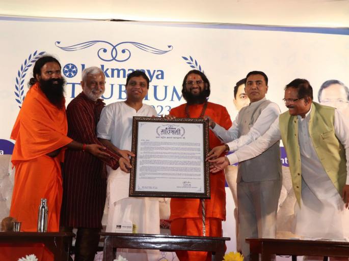 cm pramod sawant said goa is a paradise spiritual tourism will flourish | “गोवा ही देवभूमी आहे, आध्यात्मिक पर्यटन बहरणार”: मुख्यमंत्री प्रमोद सावंत  