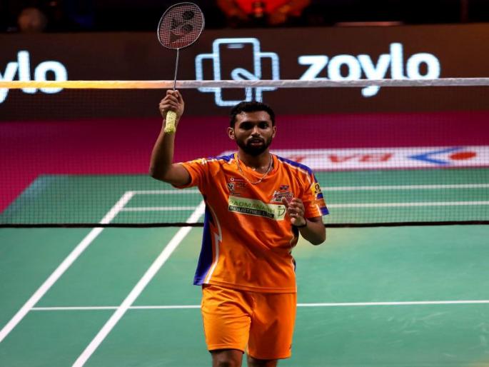 H. S. Prannoy's belligerent win, Ahmedabad Smash Masters lead | एच. एस. प्रणॉयचा धमाकेदार विजय, अहमदाबाद स्मॅश मास्टर्सची आघाडी