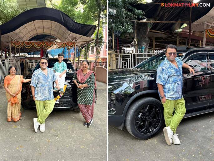 A new guest came to the house of 'Maharashtrachi Hasyajatra' fame Prasad Khandkekar, bought an SUV car | 'महाराष्ट्राची हास्यजत्रा' फेम प्रसाद खांडेकरच्या घरी आली नवी पाहुणी, खरेदी केली SUV कार A new guest came to the house of 'Maharashtrachi Hasyajatra' fame Prasad Khandkekar, bought an SUV car | 'महाराष्ट्राची हास्यजत्रा' फेम प्रसाद खांडेकरच्या घरी आली नवी पाहुणी, खरेदी केली SUV कार