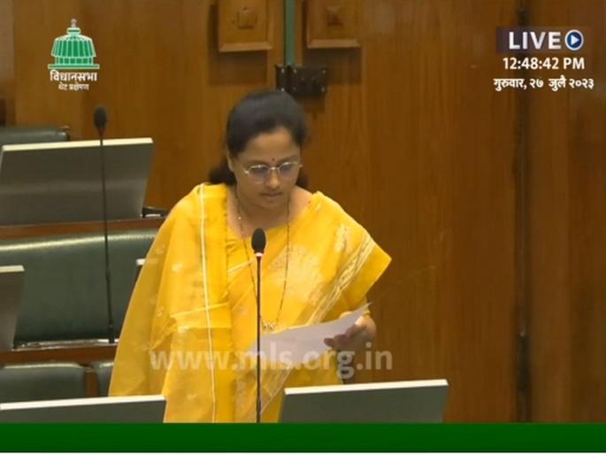 Ban Online Games in Maharashtra, MLA Pratibha Dhanorkar Demands Govt | महाराष्ट्रात ऑनलाईन गेम्स वर बंदी घाला, आमदार प्रतिभा धानोरकर यांची सरकारला मागणी Ban Online Games in Maharashtra, MLA Pratibha Dhanorkar Demands Govt | महाराष्ट्रात ऑनलाईन गेम्स वर बंदी घाला, आमदार प्रतिभा धानोरकर यांची सरकारला मागणी