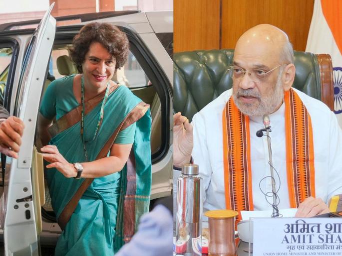 Congres MP Priyanka Gandhi met Home Minister Amit Shah, know about the reason | प्रियांका गांधी यांनी घेतली गृहमंत्री अमित शाह यांची भेट, काय होतं कारण? काय केली मागणी? Congres MP Priyanka Gandhi met Home Minister Amit Shah, know about the reason | प्रियांका गांधी यांनी घेतली गृहमंत्री अमित शाह यांची भेट, काय होतं कारण? काय केली मागणी?