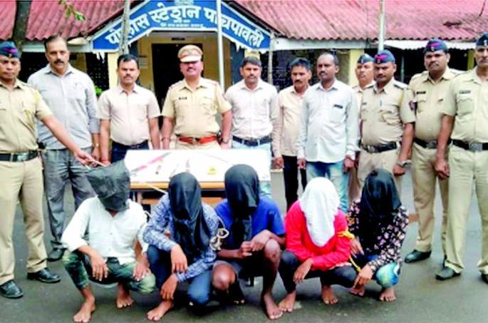 The criminal in preparation for the robbery arrested | दरोड्याच्या तयारीतील गुन्हेगार गजाआड The criminal in preparation for the robbery arrested | दरोड्याच्या तयारीतील गुन्हेगार गजाआड