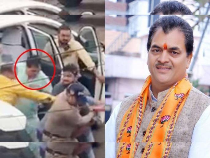 fight between uttarakhands finance minister prem chand aggarwal and local youth video went viral | Video - संतापजनक! उत्तराखंडच्या अर्थमंत्र्यांची दादागिरी; तरुणाला केली बेदम मारहाण अन्... fight between uttarakhands finance minister prem chand aggarwal and local youth video went viral | Video - संतापजनक! उत्तराखंडच्या अर्थमंत्र्यांची दादागिरी; तरुणाला केली बेदम मारहाण अन्...