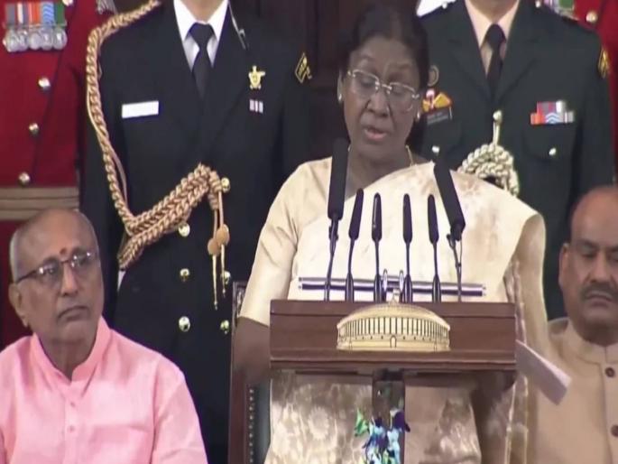 The resolution of a developed India will definitely be fulfilled: President Draupadi Murmu | विकसित भारताचा संकल्प निश्चितच पूर्ण होईल: राष्ट्रपती द्रौपदी मुर्मू The resolution of a developed India will definitely be fulfilled: President Draupadi Murmu | विकसित भारताचा संकल्प निश्चितच पूर्ण होईल: राष्ट्रपती द्रौपदी मुर्मू