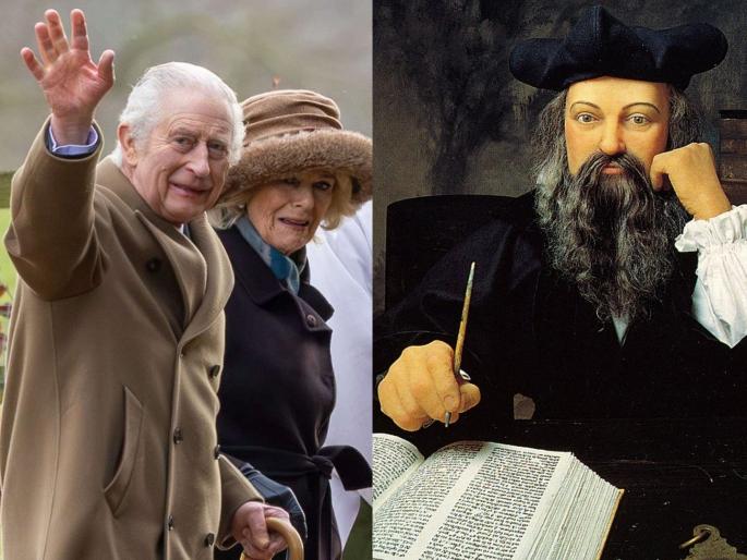 Britain will get a new king! King Charles Cancer, Will Nostradamus Prophecy Come True again? | ब्रिटनला मिळणार नवा राजा! किंग चार्ल्सला कॅन्सर, नास्त्रेदामसची भविष्यवाणी खरी ठरणार? Britain will get a new king! King Charles Cancer, Will Nostradamus Prophecy Come True again? | ब्रिटनला मिळणार नवा राजा! किंग चार्ल्सला कॅन्सर, नास्त्रेदामसची भविष्यवाणी खरी ठरणार?
