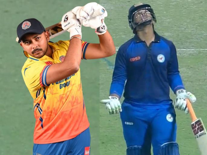 Maharashtra Captain Prithvi Shaw Counter Attacking Knock Against Bihar After 14 Year Old Vaibhav Suryavanshi Scripts History With Maiden Century In Syed Mushtaq Ali Trophy 2025 | पृथ्वी शॉनं २२० च्या स्टाइक रेटसह केल्या धावा! वैभव सूर्यवंशीची विश्वविक्रमी शतकी खेळी ठरली फिकी