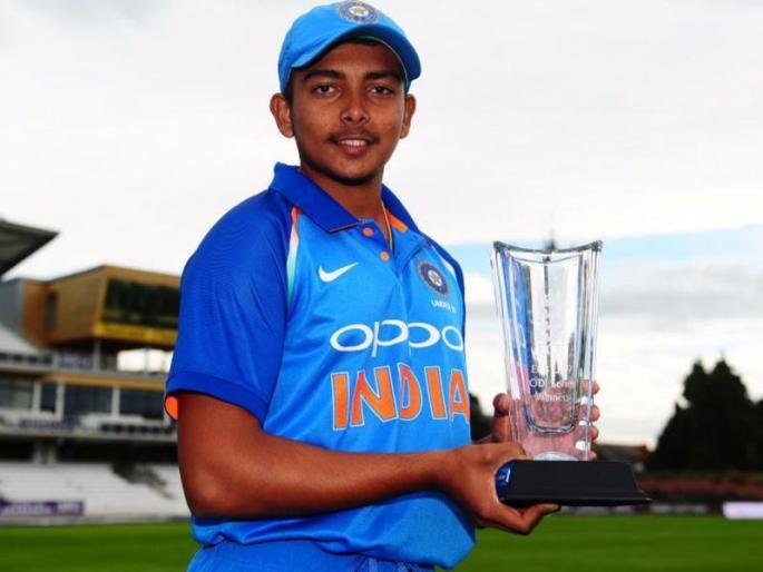 Shivsena MLA demands to five shelter to Prithvi Shaw in Mumbai | पृथ्वी शॉला हक्काचं घर द्या, शिवसेना आमदाराची मुख्यमंत्र्यांकडे मागणी Shivsena MLA demands to five shelter to Prithvi Shaw in Mumbai | पृथ्वी शॉला हक्काचं घर द्या, शिवसेना आमदाराची मुख्यमंत्र्यांकडे मागणी