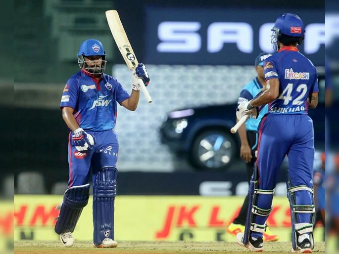 IPL 2021 : DC Vs SRH T20 Live Score: DC was 81 for no loss from 10.1 overs then the run-out of Shaw changed the game completely, 4/159 | IPL 2021 : DC Vs SRH T20 Live : पृथ्वी शॉची बॅट तळपली, पण रिषभ पंतच्या चुकीनं DCच्या धावांचा ओघ आटला