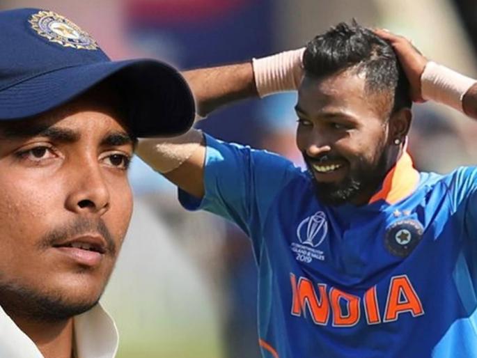 Hardik Pandya, Prithvi Shaw to tour New Zealand with India A | न्यूझीलंड दौऱ्यासाठी हार्दिक पांड्या संघात, पृथ्वी शॉ याचेही कमबॅक