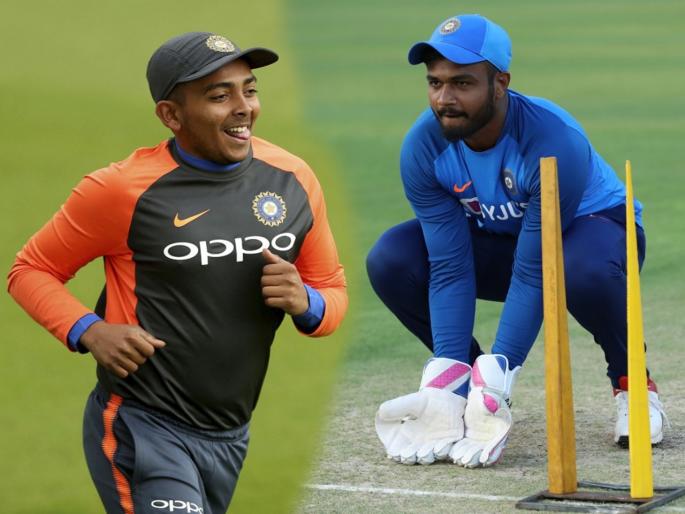 India A won by 5 wickets (with 123 balls remaining) against New Zealand A | टीम इंडियाची पहिल्या वन डेत न्यूझीलंडवर मात; पृथ्वी शॉ, संजू सॅमसनची फटकेबाजी