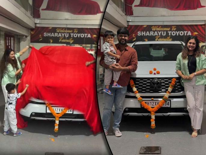 marathi singer priyanka barve bought new car on the occassion of diwali 2024 shared photo | दिवाळीच्या मुहुर्तावर लोकप्रिय गायिकेने घरी आणली नवी कोरी कार, शेअर केले फोटो