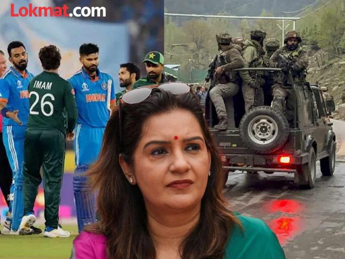 money important than blood uddhav sena mp Priyanka Chaturvedi slams government over ind vs pak match | Priyanka Chaturvedi : "जवानांच्या रक्तापेक्षा पैसा महत्त्वाचा..."; भारत-पाकिस्तान मॅचवरून प्रियंका चतुर्वेदींचा हल्लाबोल money important than blood uddhav sena mp Priyanka Chaturvedi slams government over ind vs pak match | Priyanka Chaturvedi : "जवानांच्या रक्तापेक्षा पैसा महत्त्वाचा..."; भारत-पाकिस्तान मॅचवरून प्रियंका चतुर्वेदींचा हल्लाबोल