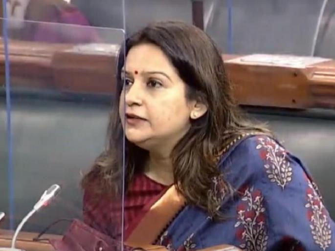 shivsena mp priyanka chaturvedi raise 50 percent women reservation issue in parliament on womens day | ३३ टक्के का?, महिलांना ५० टक्के आरक्षण दिलं पाहिजे; प्रियंका चतुर्वेदी यांची राज्यसभेत मागणी shivsena mp priyanka chaturvedi raise 50 percent women reservation issue in parliament on womens day | ३३ टक्के का?, महिलांना ५० टक्के आरक्षण दिलं पाहिजे; प्रियंका चतुर्वेदी यांची राज्यसभेत मागणी