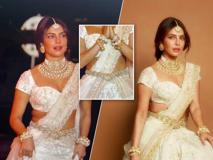 Hot jewelry, Priyanka Chopra wore it and the discussion of Indian waist belt started all over the world | हॉट दागिना, प्रियांका चोप्राने घातला आणि जगभर सुरू झाली भारतीय कंबरपट्ट्याची चर्चा