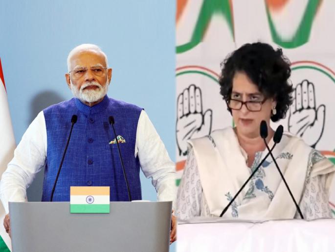 maharashtra assembly vidhan sabha election 2024 congress priyanka gandhi challenge pm modi over caste census and reservation limits | प्रियंका गांधींचे पंतप्रधान मोदींना खुले आव्हान; म्हणाल्या, “एकदा जाहीर करून दाखवा की...” maharashtra assembly vidhan sabha election 2024 congress priyanka gandhi challenge pm modi over caste census and reservation limits | प्रियंका गांधींचे पंतप्रधान मोदींना खुले आव्हान; म्हणाल्या, “एकदा जाहीर करून दाखवा की...”