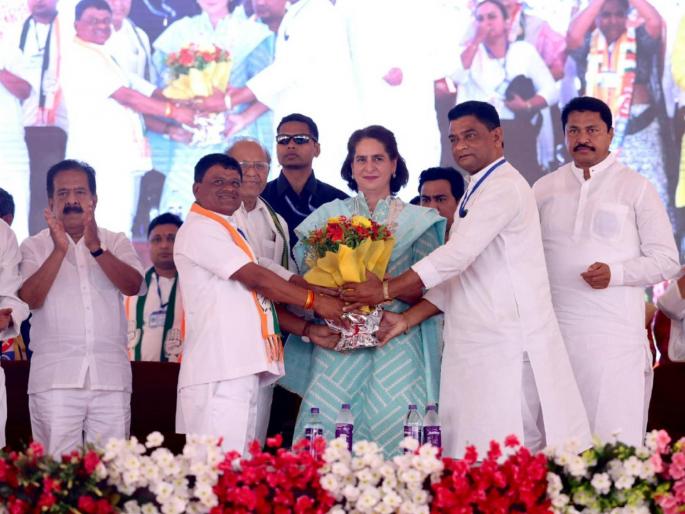 congress priyanka gandhi criticized most injustice to the people during the time of those who enjoyed power in the name of prabhu shri rama in rally for lok sabha election 2024 | श्रीरामाच्या नावाने सत्ता उपभोगणाऱ्यांच्या काळातच जनतेवर सर्वाधिक अन्याय: प्रियंका गांधी congress priyanka gandhi criticized most injustice to the people during the time of those who enjoyed power in the name of prabhu shri rama in rally for lok sabha election 2024 | श्रीरामाच्या नावाने सत्ता उपभोगणाऱ्यांच्या काळातच जनतेवर सर्वाधिक अन्याय: प्रियंका गांधी