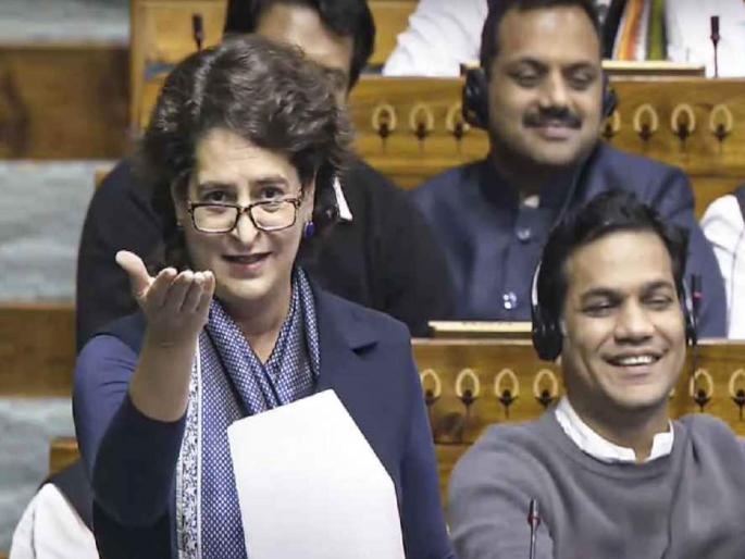 Parliament Winter Session constitution debate Priyanka Gandhi also attacked Modi government for over Pandit Nehru | "सगळी जबाबदारी नेहरूचीं आहे का? तुम्ही काय केले सांगा"; पहिल्याच भाषणात प्रियंका गांधींचे टीकास्त्र Parliament Winter Session constitution debate Priyanka Gandhi also attacked Modi government for over Pandit Nehru | "सगळी जबाबदारी नेहरूचीं आहे का? तुम्ही काय केले सांगा"; पहिल्याच भाषणात प्रियंका गांधींचे टीकास्त्र