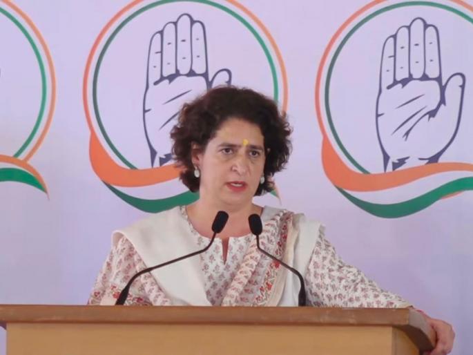 Maharashtra Assembly Election 2024 Congress Priyanka Gandhi ahilyanagar Assembly Constituency | Priyanka Gandhi : "महाराष्ट्राच्या धरतीने नेहमीच देशाला दिशा दिली"; प्रियंका गांधींकडून जय भवानीचा जयघोष Maharashtra Assembly Election 2024 Congress Priyanka Gandhi ahilyanagar Assembly Constituency | Priyanka Gandhi : "महाराष्ट्राच्या धरतीने नेहमीच देशाला दिशा दिली"; प्रियंका गांधींकडून जय भवानीचा जयघोष