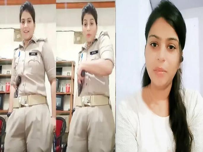 up woman police constable priyanka mishra resignation accepted instagram reels revolver video | 'रिव्हॉल्व्हर' फिरवत इन्स्टाग्राम रील करणं पडलं महागात, महिला कॉन्स्टेबलचा राजीनामा मंजूर up woman police constable priyanka mishra resignation accepted instagram reels revolver video | 'रिव्हॉल्व्हर' फिरवत इन्स्टाग्राम रील करणं पडलं महागात, महिला कॉन्स्टेबलचा राजीनामा मंजूर