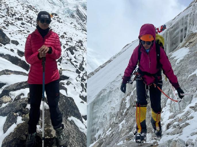 mountaineer priyanka mangesh mohite successfully completed her expedition to mt kanchenjunga Mountain | Priyanka Mohite: साताऱ्याच्या प्रियांका मोहितेने सर केलं जगातील तिसरे उंच कांचनगंगा शिखर mountaineer priyanka mangesh mohite successfully completed her expedition to mt kanchenjunga Mountain | Priyanka Mohite: साताऱ्याच्या प्रियांका मोहितेने सर केलं जगातील तिसरे उंच कांचनगंगा शिखर