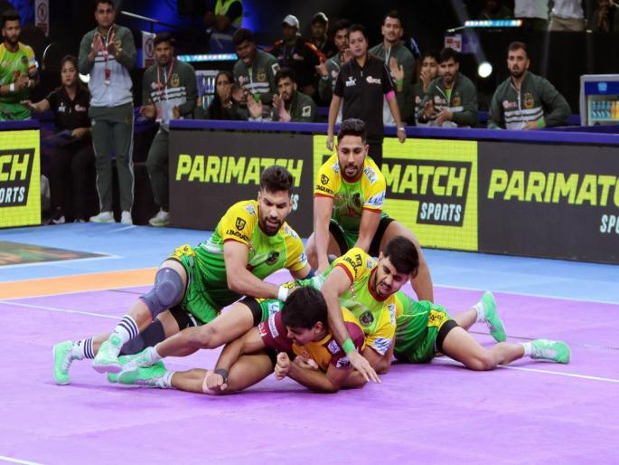 Patna team beats Telugu team 41-37 in Pro Kabaddi League | Pro Kabaddi League 2024: प्रो कबड्डी लीग स्पर्धेत पाटणा संघाची तेलुगु संघावर ४१-३७ अशी मात Patna team beats Telugu team 41-37 in Pro Kabaddi League | Pro Kabaddi League 2024: प्रो कबड्डी लीग स्पर्धेत पाटणा संघाची तेलुगु संघावर ४१-३७ अशी मात
