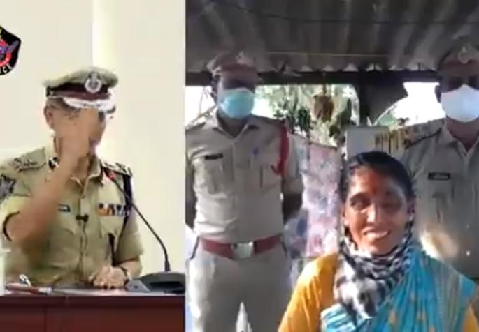 Video: Strict salute of the state police director general for 'that' poor woman of andhra pradesh who serv coldrinks to policeman | Video : 'त्या' गरीब महिलेला चक्क राज्याच्या पोलिस महासंचालकांचा 'कडक सॅल्यूट' Video: Strict salute of the state police director general for 'that' poor woman of andhra pradesh who serv coldrinks to policeman | Video : 'त्या' गरीब महिलेला चक्क राज्याच्या पोलिस महासंचालकांचा 'कडक सॅल्यूट'