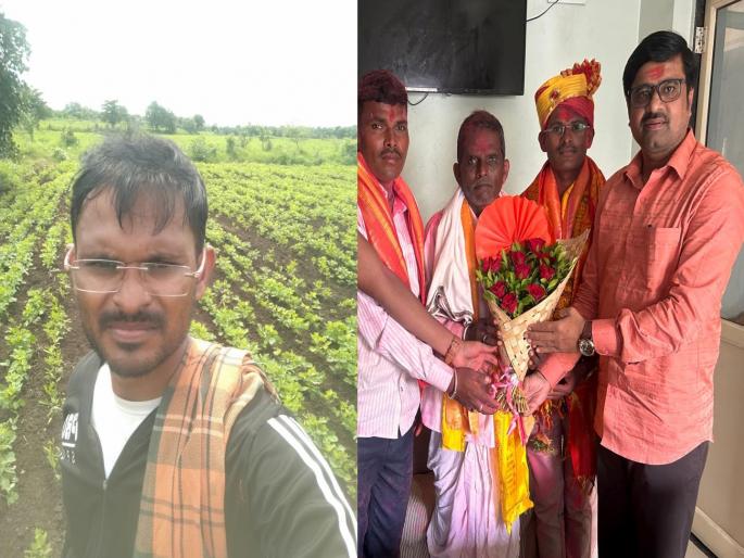 Latur: Son of unlettered parents became PSI | Latur: अक्षरओळख नसलेल्या पालकांचा तांड्यावरील मुलगा झाला पीएसआय Latur: Son of unlettered parents became PSI | Latur: अक्षरओळख नसलेल्या पालकांचा तांड्यावरील मुलगा झाला पीएसआय