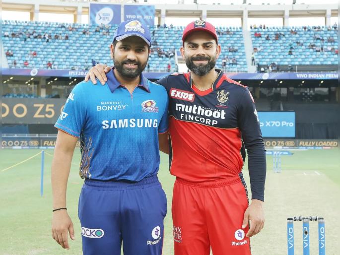 The last two league matches of IPL 2021 will be played at the same time 7:30 IST i.e. MI vs SRH & RCB vs DC  | Big News : IPL 2021च्या वेळापत्रकात मोठा बदल; रोहित शर्मा, विराट कोहली यांच्या फॅन्ससाठी अत्यंत महत्त्वाचे अपडेट्स