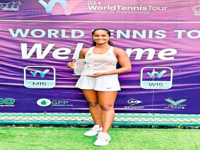 pune news vaishnavi Adkar wins bronze at World University Tennis Championship | पुणेकरांच्या शिरपेचात मानाचा तुरा रोवला; सावित्रीच्या लेकीचा जर्मनीत टेनीसचा डंका pune news vaishnavi Adkar wins bronze at World University Tennis Championship | पुणेकरांच्या शिरपेचात मानाचा तुरा रोवला; सावित्रीच्या लेकीचा जर्मनीत टेनीसचा डंका