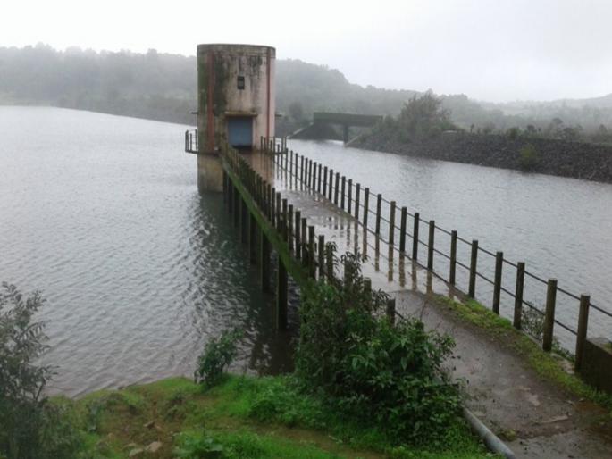 Terungan Percolation Lake, a boon for the Bhimashankar area, is 100 percent full. | भीमाशंकर परिसरासाठी वरदान ठरलेला तेरुंगण पाझर तलाव शंभर टक्के भरला