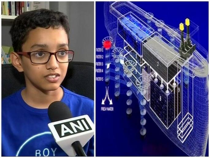12 Year Old Pune Boy Designs A Ship Which Clean Ocean Water And Save Marine life | पुण्यातल्या 12 वर्षांच्या मुलाचा भन्नाट शोध; समुद्राची प्रदूषणापासून होणार सुटका 12 Year Old Pune Boy Designs A Ship Which Clean Ocean Water And Save Marine life | पुण्यातल्या 12 वर्षांच्या मुलाचा भन्नाट शोध; समुद्राची प्रदूषणापासून होणार सुटका