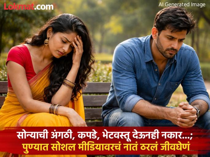 Pune Crime Even though I was given a gold ring, clothes, and gifts A jeweler took the extreme step of writing a 12-page letter | Pune Crime: सोन्याची अंगठी, कपडे, भेटवस्तू दिल्या तरीही...; चिठ्ठी लिहिली अन् सराफ व्यावसायिकाने उचलल टोकाचं पाऊल Pune Crime Even though I was given a gold ring, clothes, and gifts A jeweler took the extreme step of writing a 12-page letter | Pune Crime: सोन्याची अंगठी, कपडे, भेटवस्तू दिल्या तरीही...; चिठ्ठी लिहिली अन् सराफ व्यावसायिकाने उचलल टोकाचं पाऊल