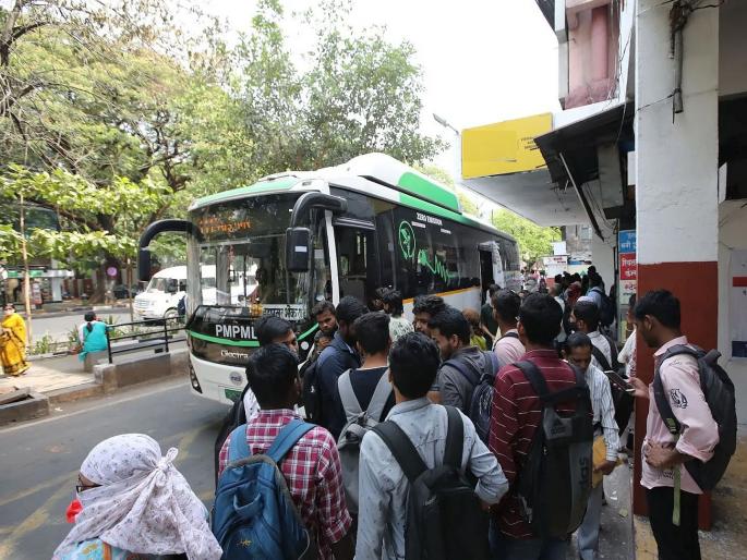 What is the range of PMPML's electric bus; we saw it yesterday, the bus has a huge running distance of 1,24,000 km... | पीएमपीएमएलच्या ईलेक्ट्रीक बसची रेंज किती; कालच पाहिली, १,२४,००० किमी एवढे प्रचंड रनिंग झालेली बस...