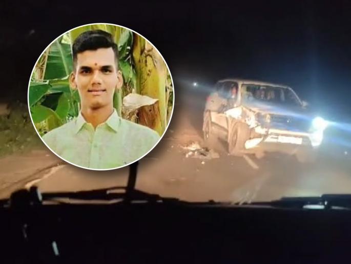 NCP MLA's nephew Pratap; The young man was crushed by a speeding car, he was about to run away.. | NCP आमदाराच्या पुतण्याचा प्रताप; भरधाव कारने तरुणाला चिरडले, पळून जाणार इतक्यात.. NCP MLA's nephew Pratap; The young man was crushed by a speeding car, he was about to run away.. | NCP आमदाराच्या पुतण्याचा प्रताप; भरधाव कारने तरुणाला चिरडले, पळून जाणार इतक्यात..
